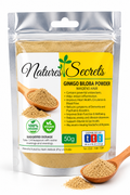 Ginkgo Biloba Powder 50g — clean bright product photo