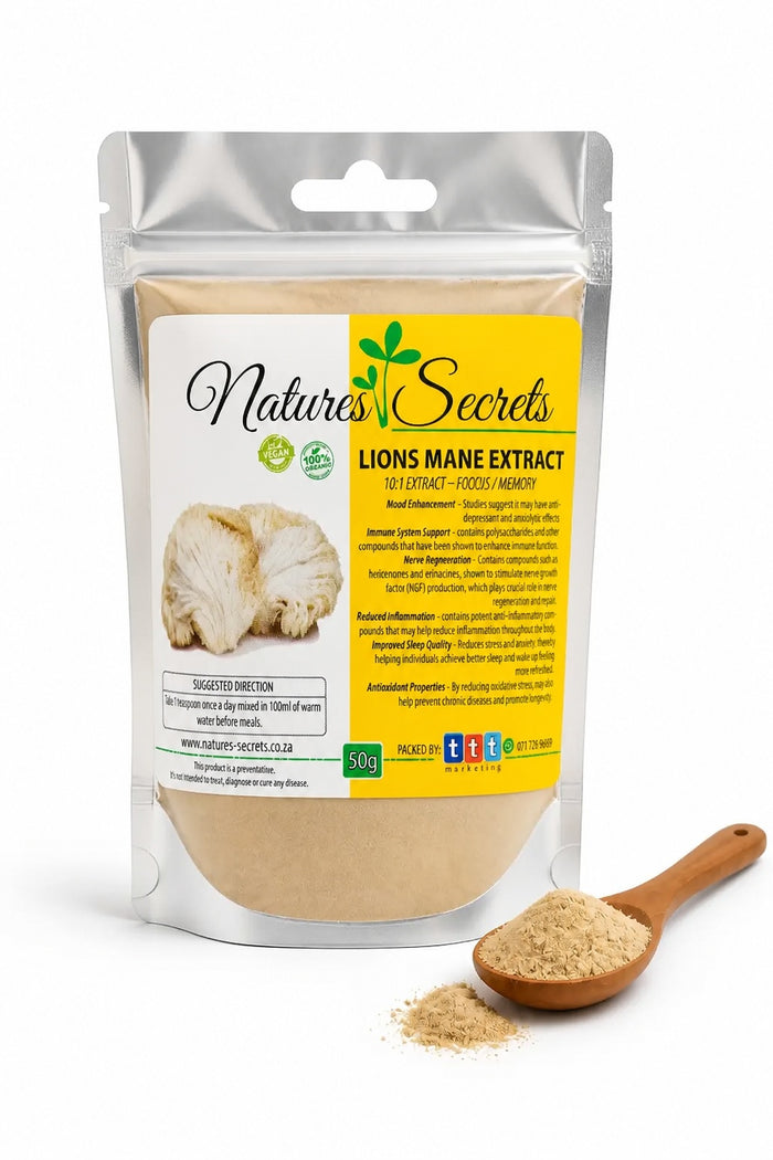 Lion's Mane Extract 10:1 Powder 50g